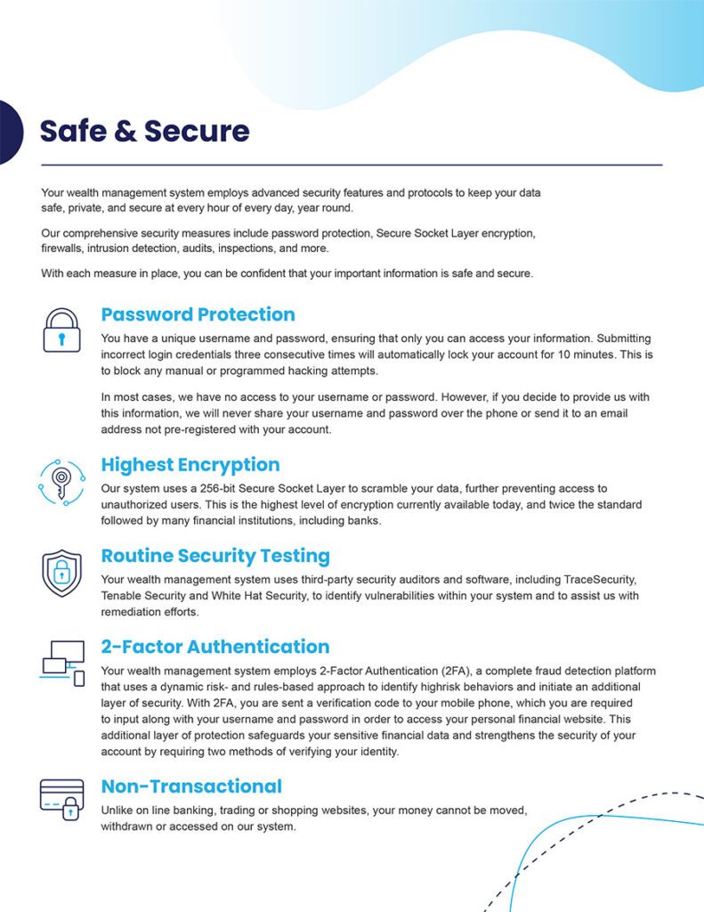 safe and secure