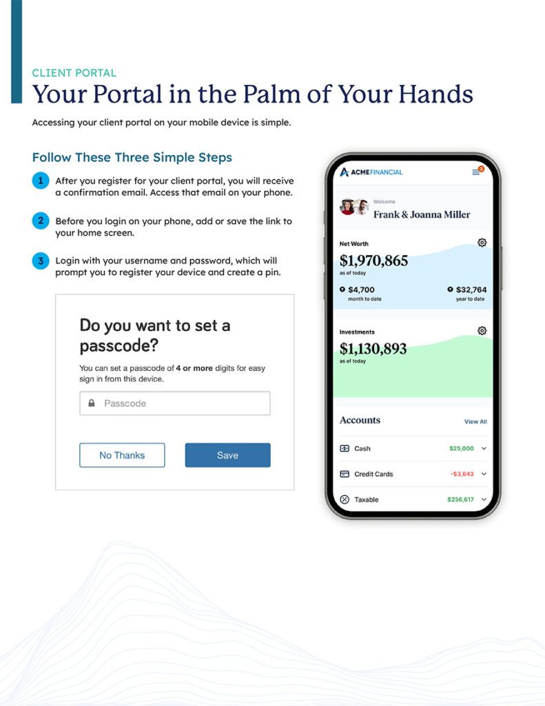 portal in the palm of your hands